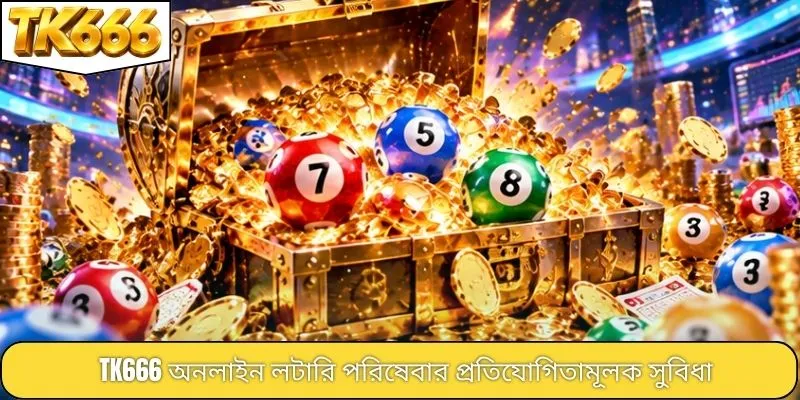 TK666 অনলাইন লটারি পরিষেবার প্রতিযোগিতামূলক সুবিধা