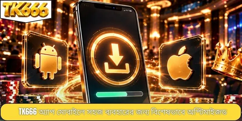 TK666 অ্যাপ মোবাইলে সহজ ব্যবহারের জন্য বিশেষভাবে অপ্টিমাইজড