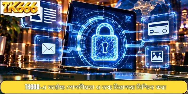 TK666-এ সর্বোচ্চ গোপনীয়তা ও তথ্য নিরাপত্তা নিশ্চিত করা