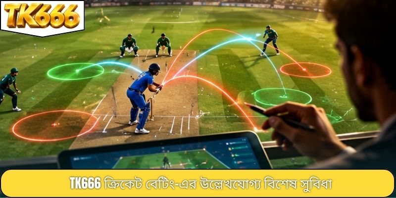 TK666 ক্রিকেট বেটিং-এর উল্লেখযোগ্য বিশেষ সুবিধা