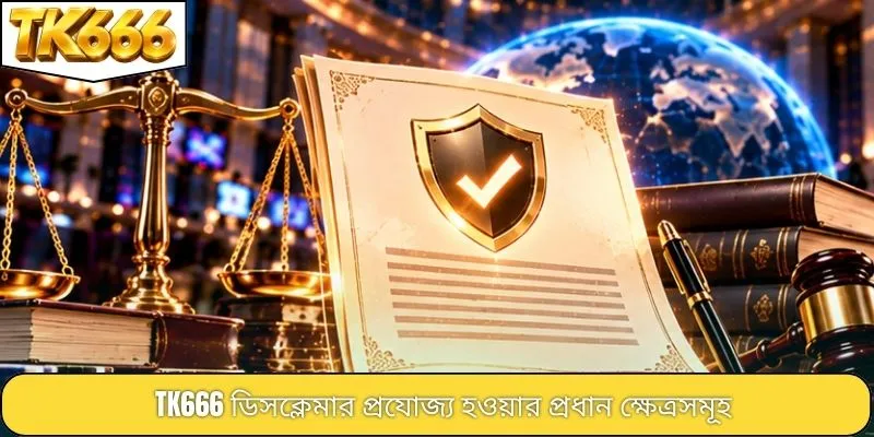 TK666 ডিসক্লেমার প্রযোজ্য হওয়ার প্রধান ক্ষেত্রসমূহ