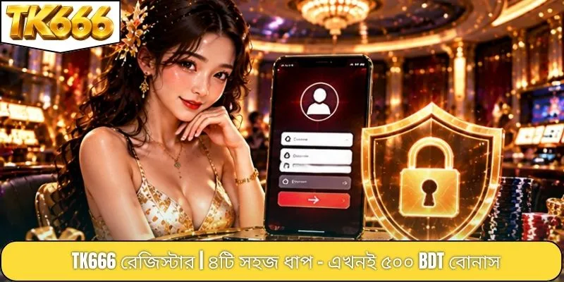 TK666 রেজিস্টার | ৪টি সহজ ধাপ - এখনই ৫০০ BDT বোনাস