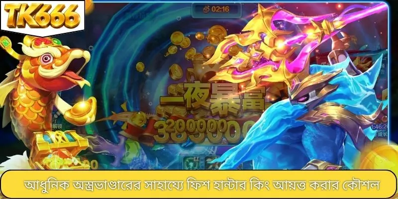 আধুনিক অস্ত্রভাণ্ডারের সাহায্যে ফিশ হান্টার কিং আয়ত্ত করার কৌশল
