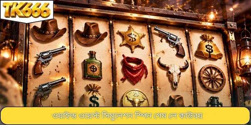 ওয়াইল্ড ওয়েস্ট সিমুলেশন স্পিন গেম লে কাউবয়