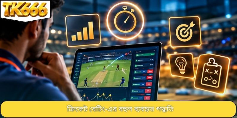 ক্রিকেট বেটিং-এর বহুল ব্যবহৃত পদ্ধতি