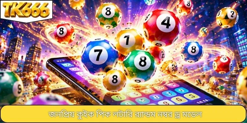 জনপ্রিয় কুইক পিক লটারি র‍্যান্ডম নম্বর ড্র মডেল