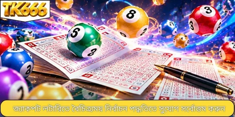 জ্যাকপট লটারিতে বৈচিত্র্যময় নির্বাচন পদ্ধতিতে সুযোগ সর্বোত্তম করুন