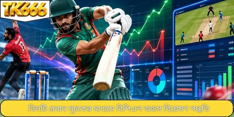 তিনটি প্রধান সূচকের মাধ্যমে বিপিএল অডস বিশ্লেষণ পদ্ধতি