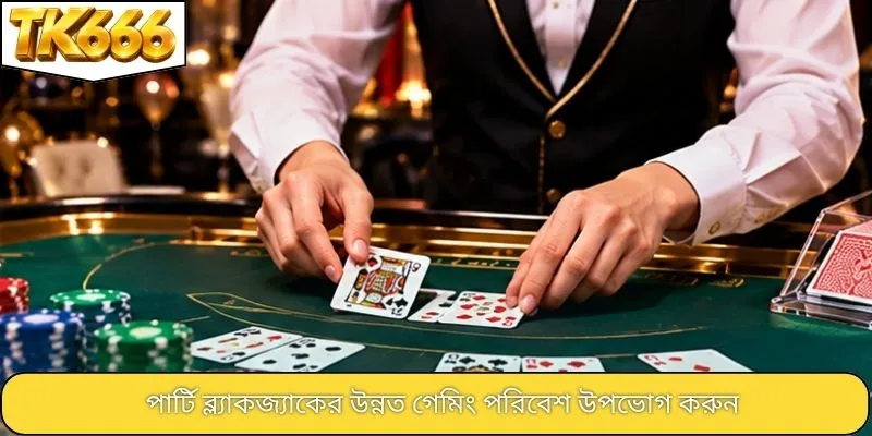 পার্টি ব্ল্যাকজ্যাকের উন্নত গেমিং পরিবেশ উপভোগ করুন