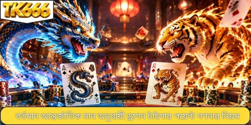 বর্তমান আন্তর্জাতিক মান অনুযায়ী ড্রাগন টাইগার পয়েন্ট গণনার নিয়ম