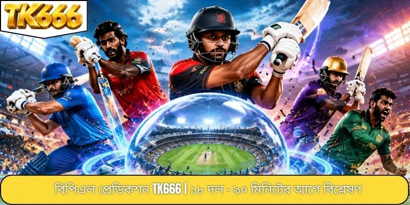 বিপিএল প্রেডিকশন TK666 | ১৮ দল - ৯০ মিনিটের আগে বিশ্লেষণ