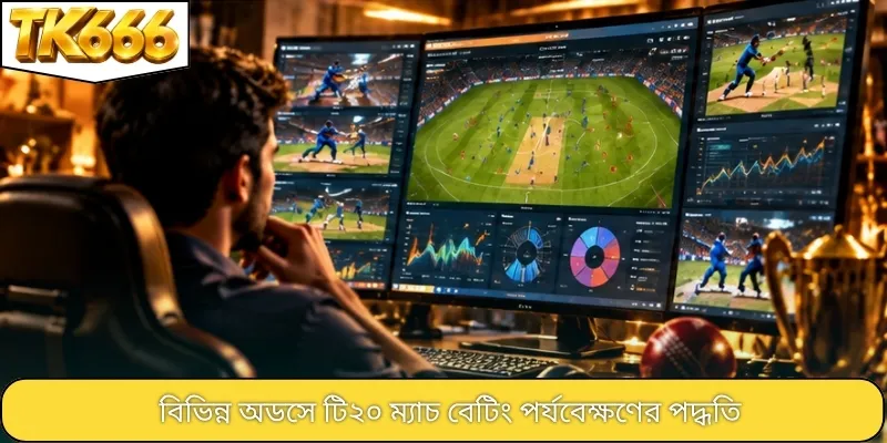 বিভিন্ন অডসে টি২০ ম্যাচ বেটিং পর্যবেক্ষণের পদ্ধতি