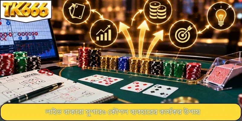 লাইভ বাকারা সুপার৬ কৌশল ব্যবহারের কার্যকর উপায়