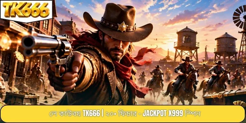 লে কাউবয় TK666 | ২০+ ফিচার - Jackpot x999 স্পিন